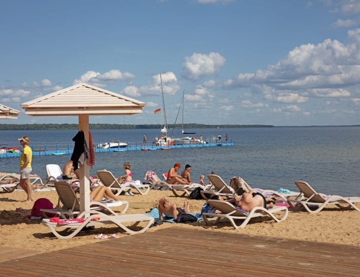 Пляж - Санаторий «Приозерный» Беларусь