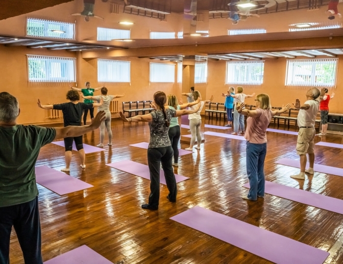 Тренажерный зал и спортплощадка - Санаторий «Приозерный» Беларусь