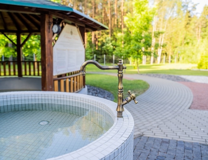 Дорожка Кнейппа - Санаторий «Приозерный» Беларусь